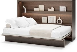 Postelja v omari Bed Concept BC-05 - 120x200 cm - hrast dunin