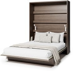 Postelja v omari Bed Concept BC-12 - 160x200 cm - hrast dunin