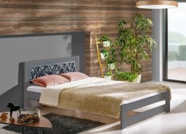 Krevet Kosma 120x200 cm - antracit