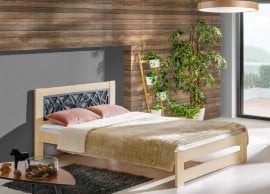 Postelja Kosma 140x200 cm - bor