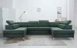 Sedežna garniture v U obliki Madryt Super