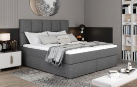 Boxspring postelja Glossy - 180x200 cm Sawana 05