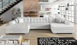 Sedežna garnitura v U obliki Vento - Soft 17