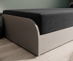 Eltap stock - Otroška postelja Parys 80x190 cm - r- črna - Sawana 14