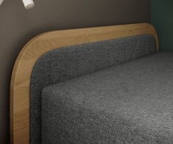 Eltap stock - Otroška postelja Parys 80x190 cm - L - rjava - Sawana 21