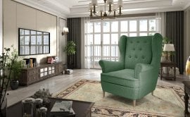 Fotelj Aros 1F - Solid 39