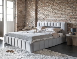 Postelja Lamica z lesenim okvirjem - 180х200 cm - Monolith 84