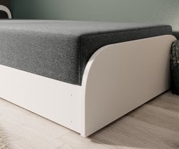 Eltap stock - Otroška postelja Parys 80x190 cm - L - bela - Sawana 21