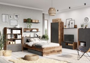 Lenart - Postelja Fargo FG-13 - 90x200 cm