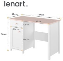 Lenart - Pisalna miza Luna LN-03
