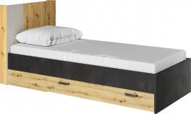 Postelja Qubic QB-12 - 90x200 cm