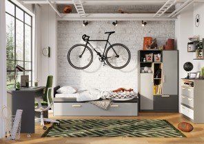 Lenart - Mladinska postelja Pok PO-13 - 90x200 cm