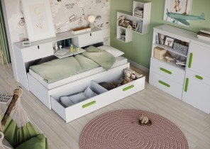 Lenart - Dodatno ležišče za otroško in mladinsko posteljo RP-19 - 90x200 cm
