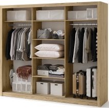Lenart - Garderobna omara Idea ID-01 - san remo hrast