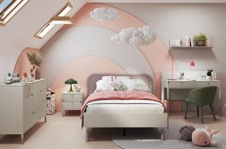 Lenart - Postelja Harmony HR-08 - 90x200 cm