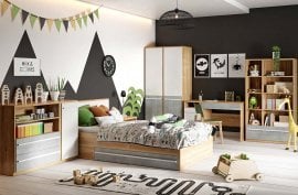 Mladinska soba Plano - 1 sestav