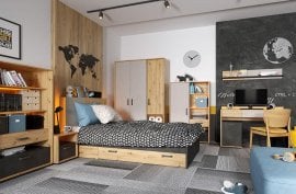 Mladinska soba Qubic - 3 sestav