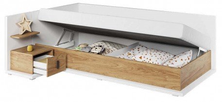 Lenart - Nočna omarica Simi MS-08L - leva
