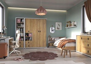 Lenart - Otroska postelja Simi MS-09L - 90x200 cm - leva