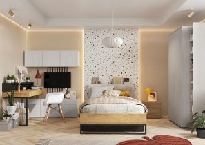 Lenart - Otroska postelja Teen Flex TF-16 - 90x200 cm