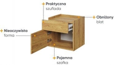 Lenart - Nočna omarica Teen Flex TF-18
