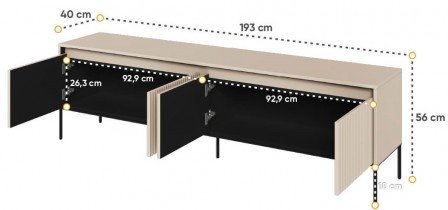 Lenart - TV komoda Trend TR-06