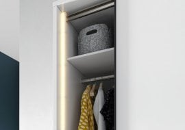 Police za garderobno omaro Taya TA-02