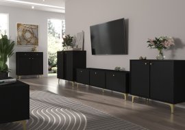 Dnevna soba in spalnica Tokyo 1 - črna