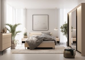 Lenart - Garderobna omara Trend TS-01 - bež