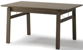 Raztegljiva jedilna miza Plot PT-01 - temni hrast 