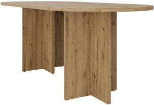 Stolarz-Lempert - Jedilna miza Loen 90x204 cm - artisan hrast