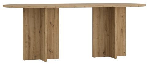 Stolarz-Lempert - Jedilna miza Loen 90x204 cm - artisan hrast