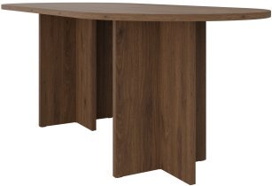 Stolarz-Lempert - Jedilna miza Loen 90x204 cm - okapi oreh