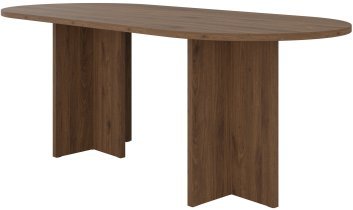 Stolarz-Lempert - Jedilna miza Loen 90x204 cm - okapi oreh