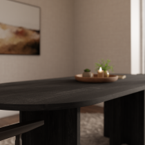 Stolarz-Lempert - Jedilna miza Loen 90x204 cm - jesion portland