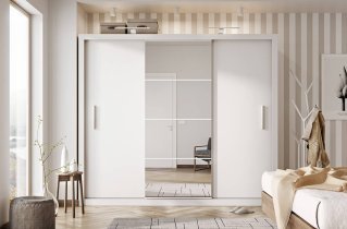 Lenart - Garderobna omara Idea ID-01 - bela