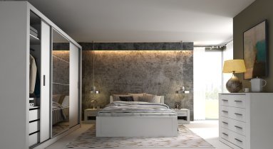 Lenart - Garderobna omara Idea ID-01 - bela