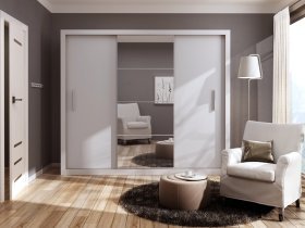 Lenart - Garderobna omara Idea ID-01 - bela