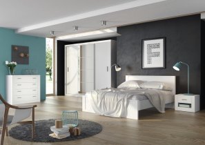 Lenart - Garderobna omara Idea ID-01 - bela