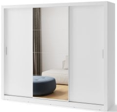 Garderobna omara Idea ID-01 - bela