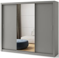 Garderobna omara Idea ID-01 - siva