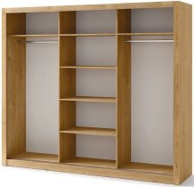Lenart - Garderobna omara Idea ID-01 - hrast shetland
