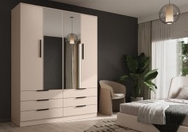 Garderobna omara Avera AV01 - desert sand
