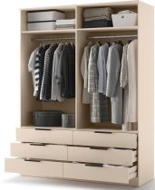 Lenart - Garderobna omara Avera AV01 - desert sand