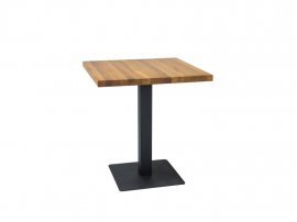 Signal - Jedilna miza Puro - trden hrast, 60x60 cm