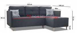 Sedežne garniture PKMebel - Kotna sedežna garnitura 101