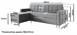 Krevet na kat Miago - 90x190 cm