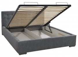 Jekleni dvižni mehanizem za posteljo - 140x200 cm