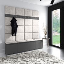 PKMebel - Oblazinjena stenska plošča 3,5 cm - 30x30 cm