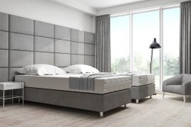 Sedežne garniture PKMebel - Hotelska postelja - 160x200 cm (postelja je sestavljena iz 2 delov 80x200 cm)